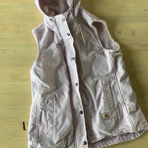 Hooded Carhartt Pink Vest
